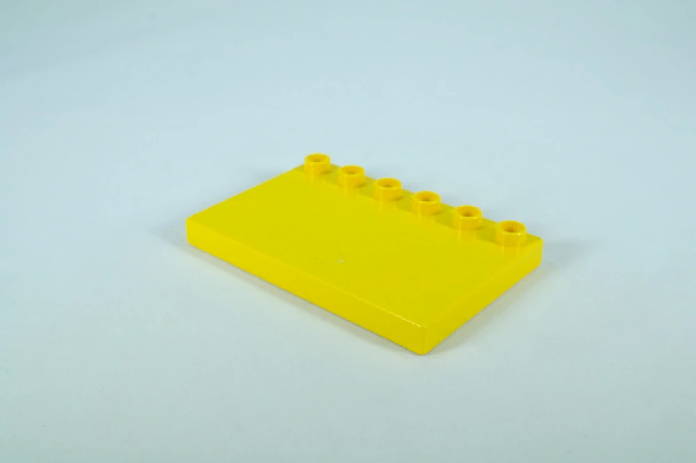 LEGO® DUPLO® deska, dlaždice 4x6 - žlutá
