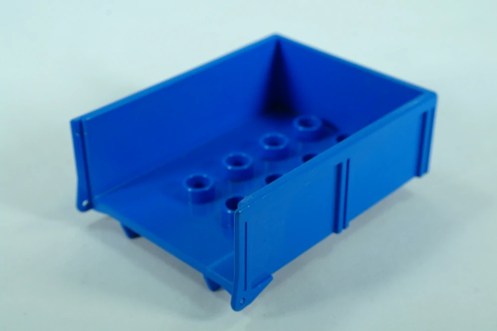 LEGO® DUPLO® korba vozu 2x4 bez zadního víka/bočnice - modrá