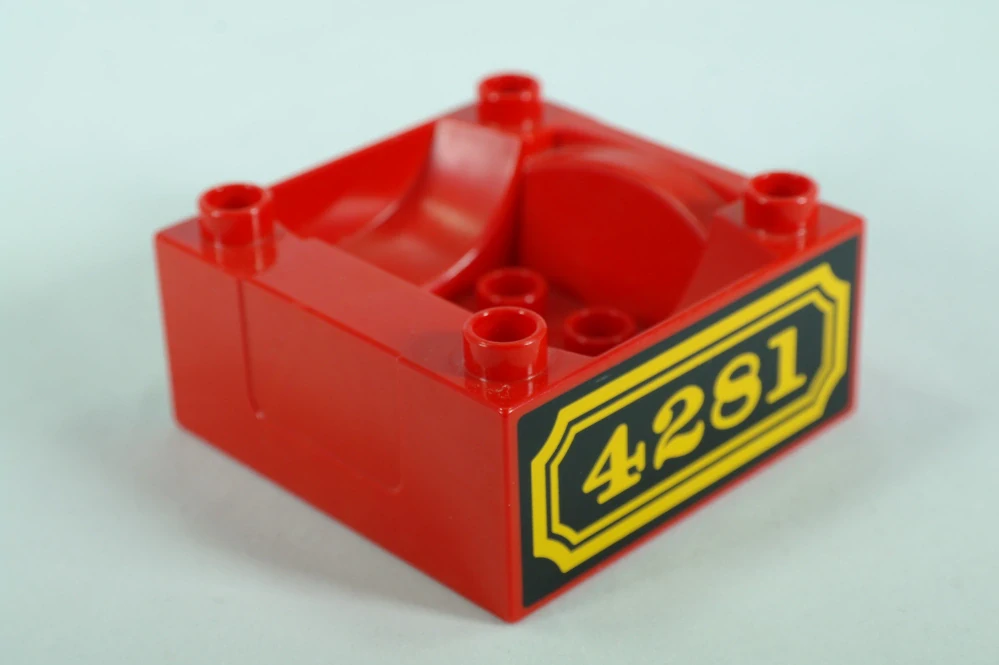 LEGO® DUPLO® základna tendru/kabiny s nápisem 4281