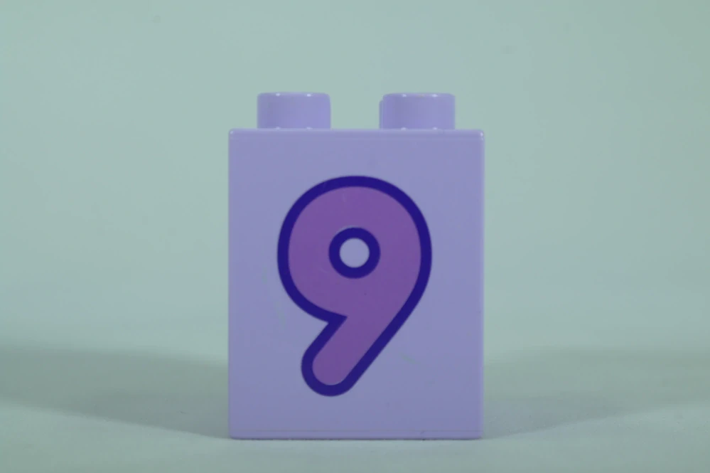 LEGO® DUPLO® čísla 2x2x2 levandulová - 9