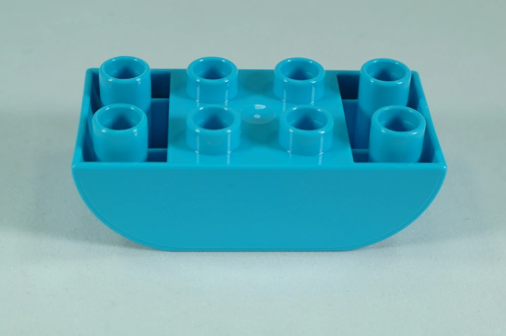 LEGO® DUPLO® cihla 2x4 sklon zakřivený obrácený dvojitý