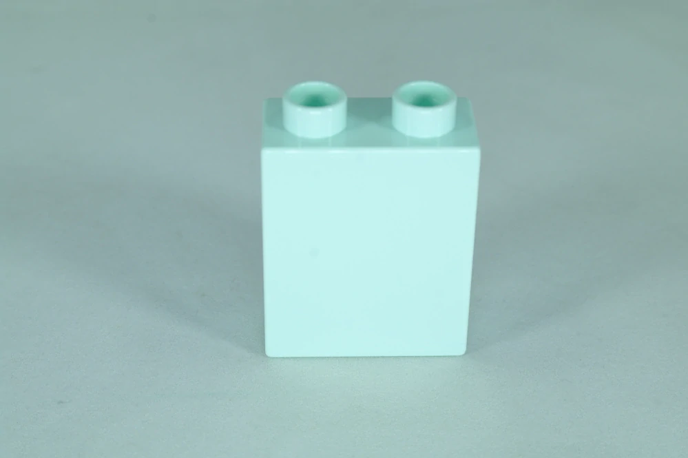 LEGO® DUPLO® kostka/cihla 1x2x2 světlá aqua