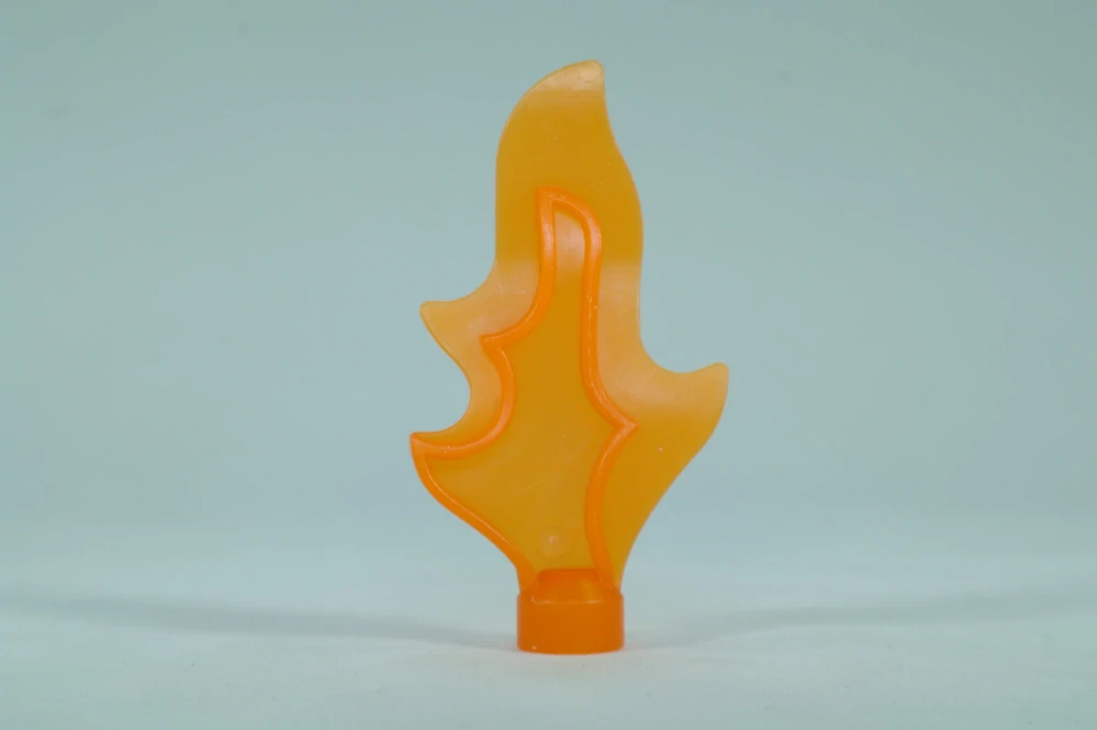 LEGO® DUPLO® Oheň / Plamen - trans. oranžová
