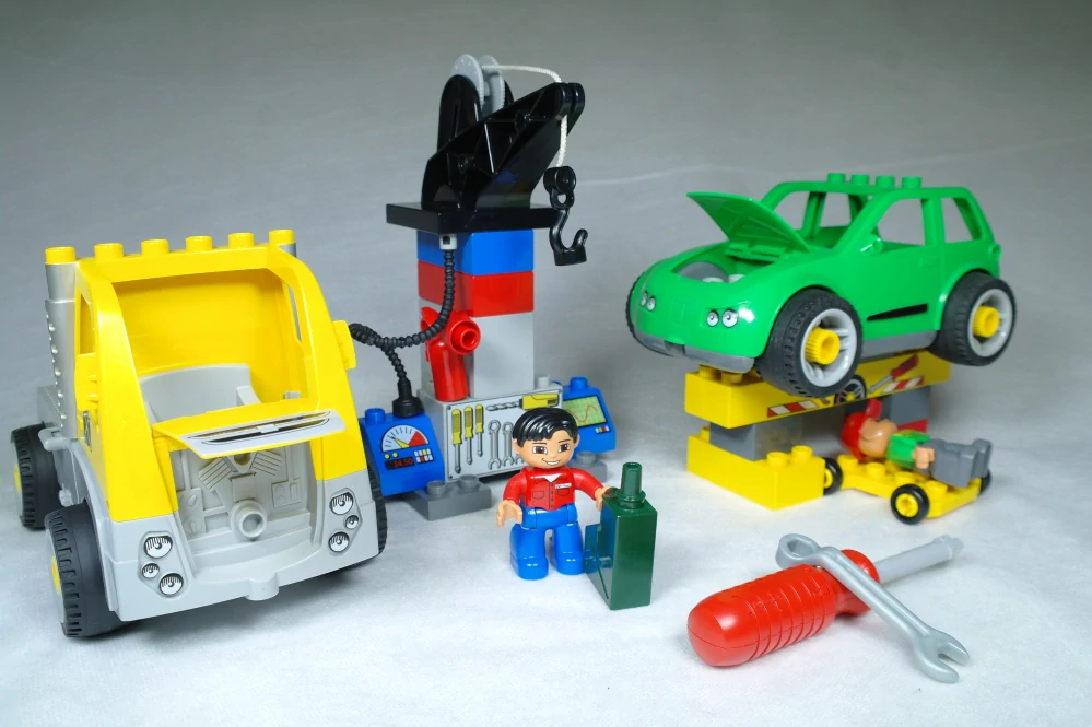 LEGO® DUPLO® 5641 Rušná autoopravna