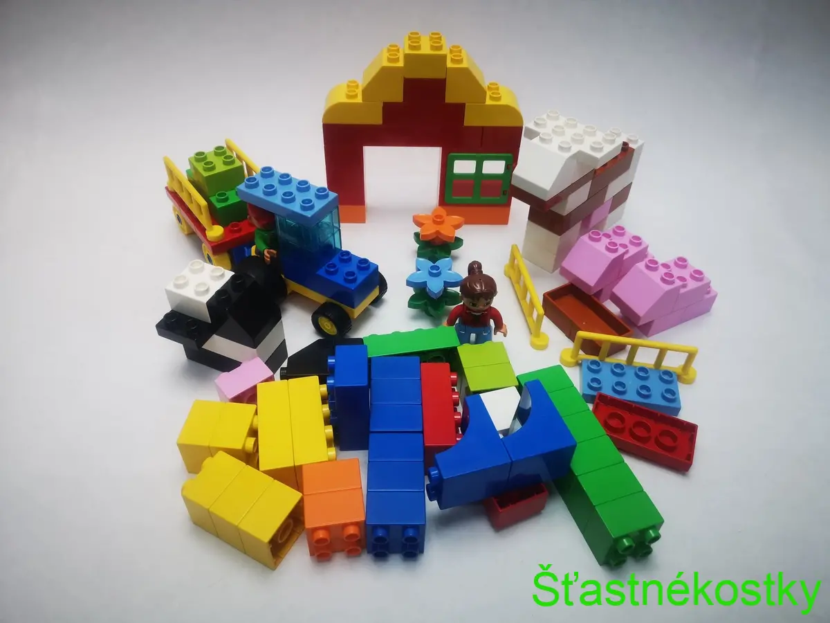 LEGO® DUPLO® 5488 box Velká stavba farmy - 102 ks