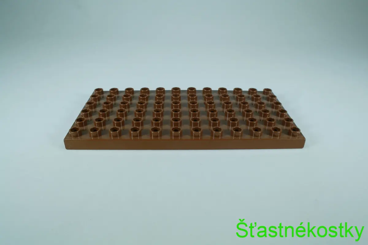 LEGO® DUPLO® deska 6x12 - hnědá