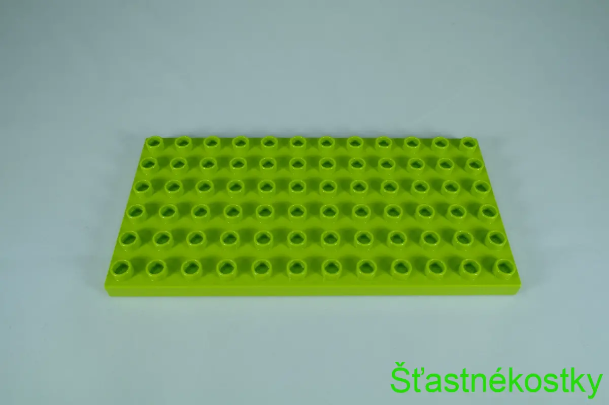 LEGO® DUPLO® deska 6x12 - limetka