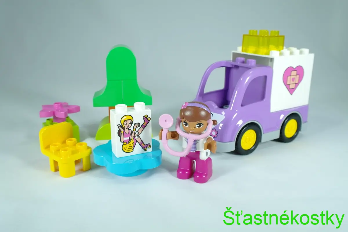 LEGO® DUPLO® 10605 Doktorka Plyšáková Sanitka Rosie