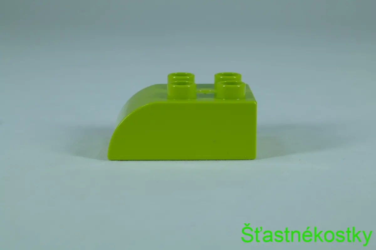 LEGO® DUPLO® cihla 2x3 se zakřivenou horní částí