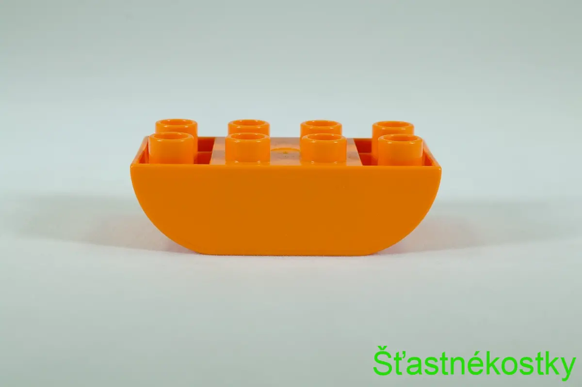 LEGO® DUPLO® cihla 2x4 sklon zakřivený obrácený dvojitý