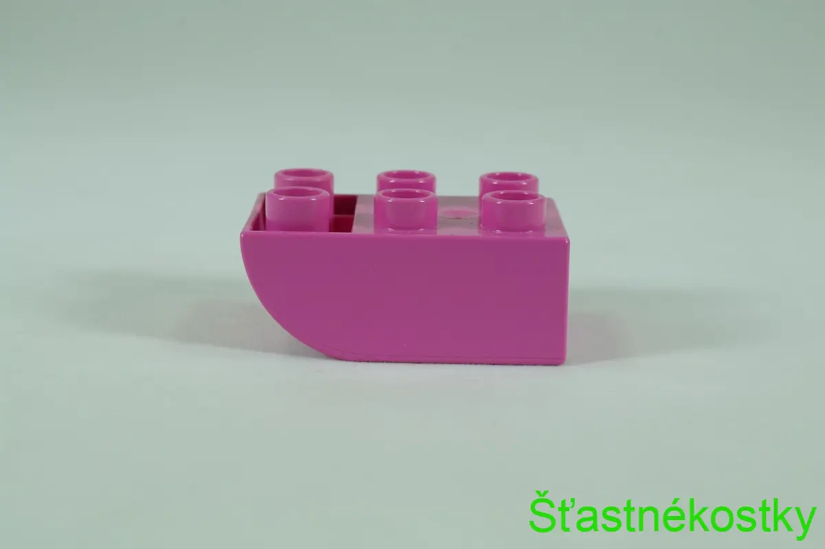 LEGO® DUPLO® cihla 2x3 se zakřivenou spodní částí