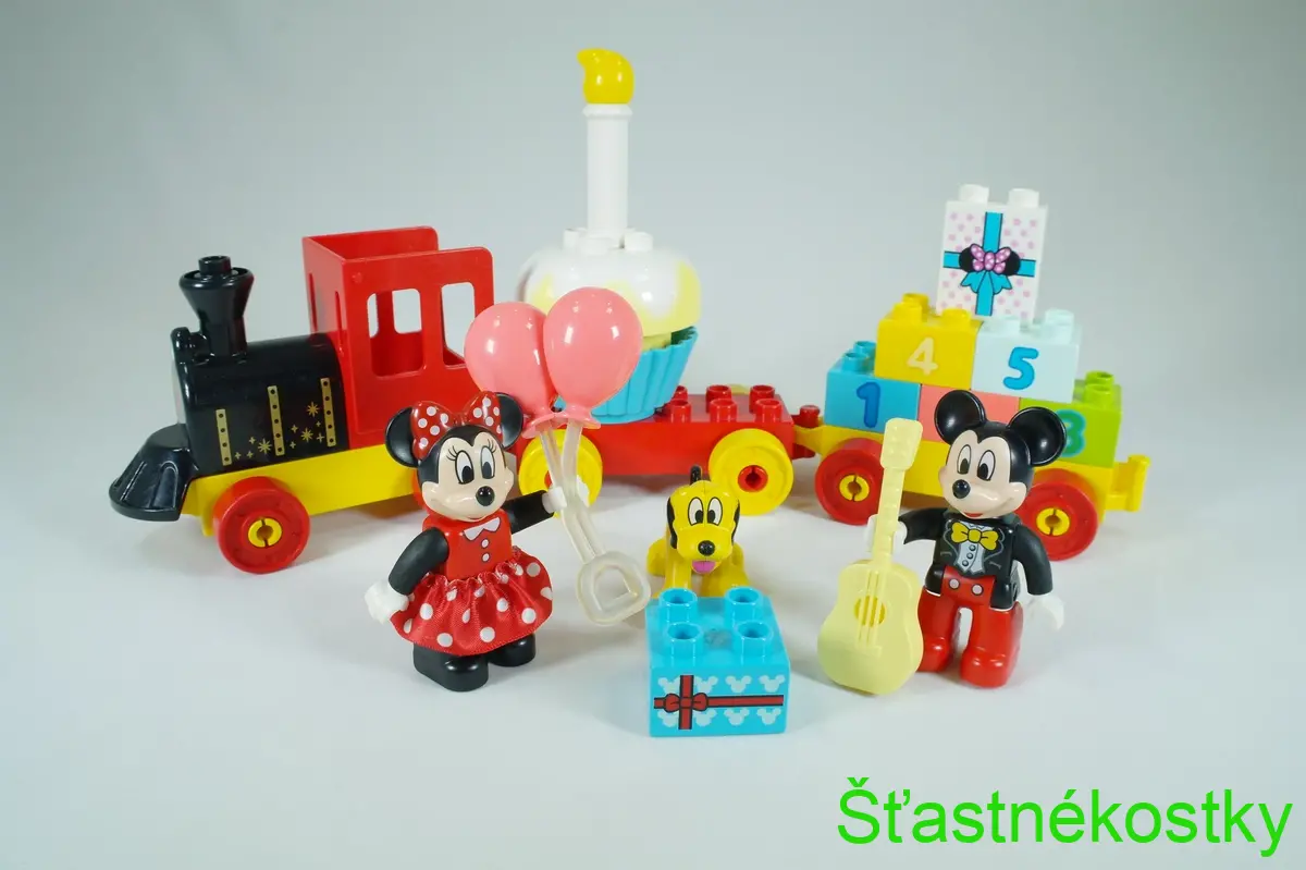 LEGO® DUPLO® 10941 Narozeninový vláček Mickeyho a Minnie