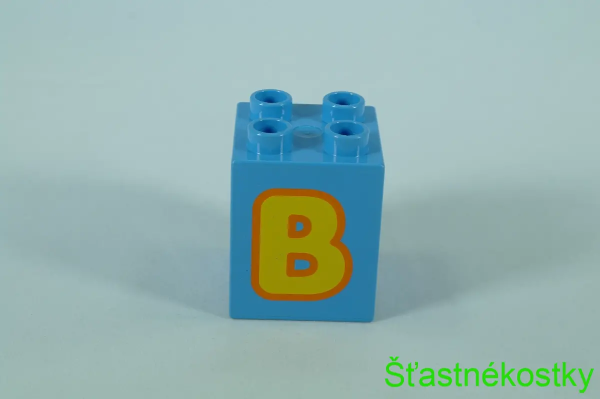 LEGO® DUPLO® písmena 2x2x2 - B