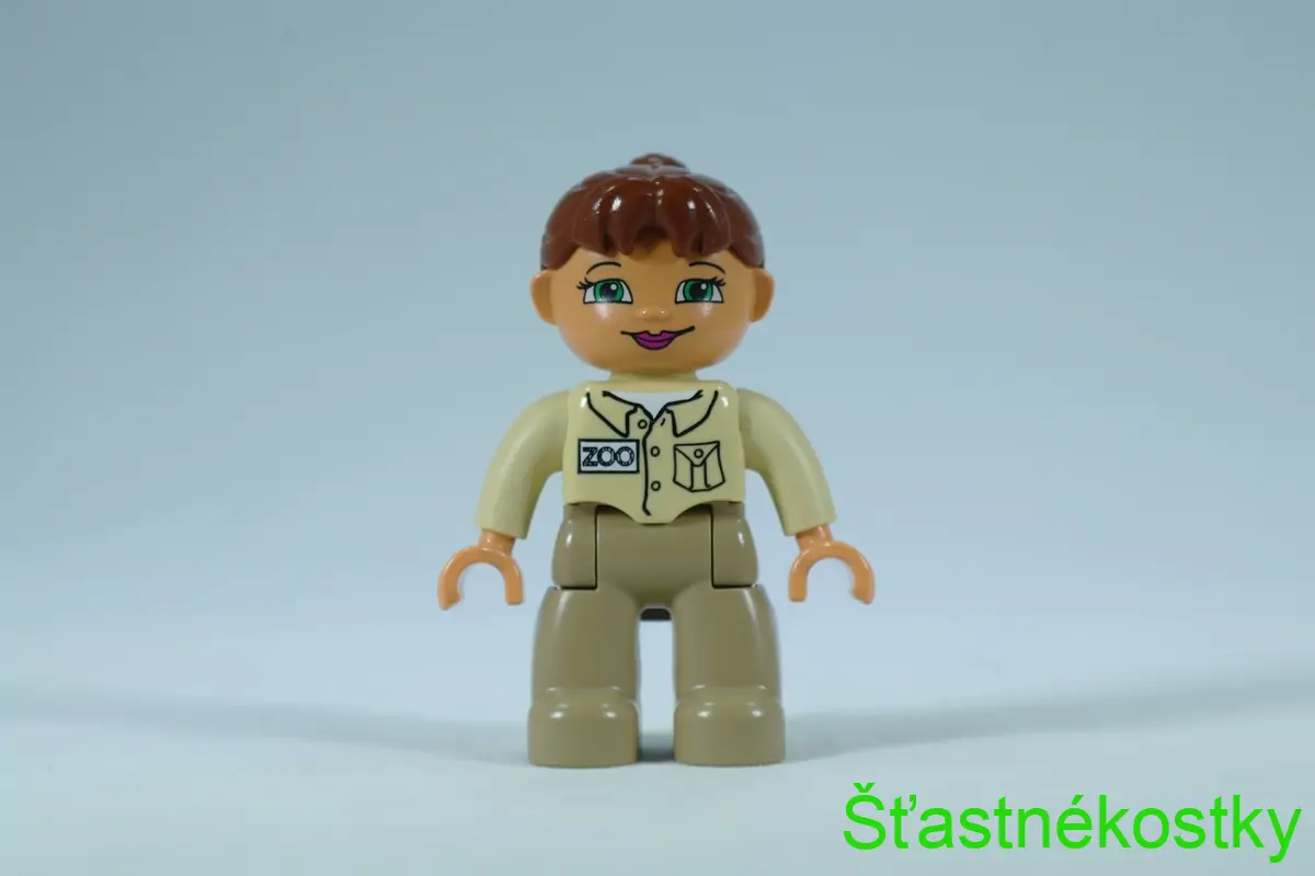 LEGO® DUPLO® figurka ženy - ošetřovatelka zoo