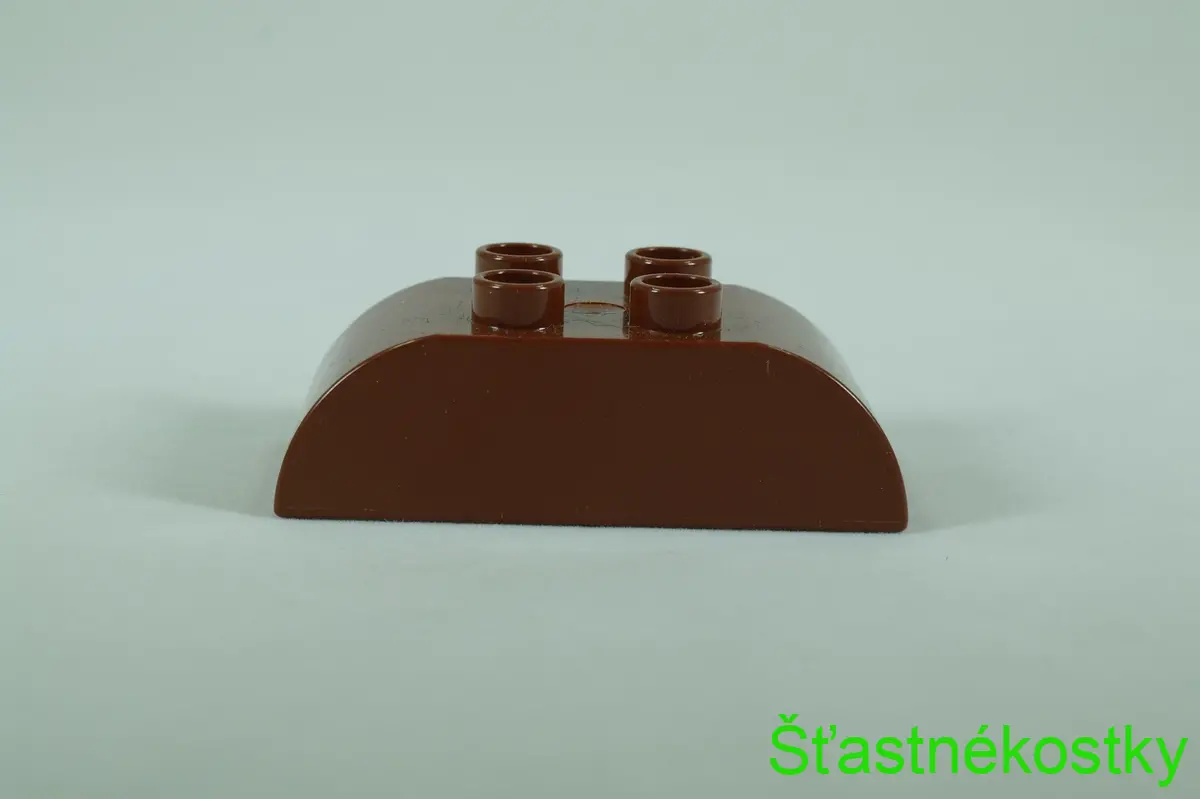 LEGO® DUPLO® cihla 2x4 sklon zakřivený dvojitý