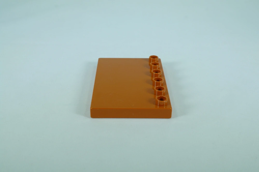 LEGO® DUPLO® deska, dlaždice 4x6 - tmavě oranžová
