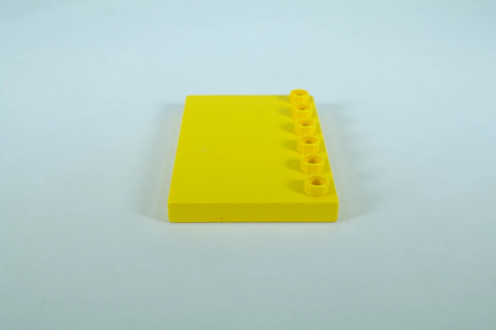 LEGO® DUPLO® deska, dlaždice 4x6 - žlutá