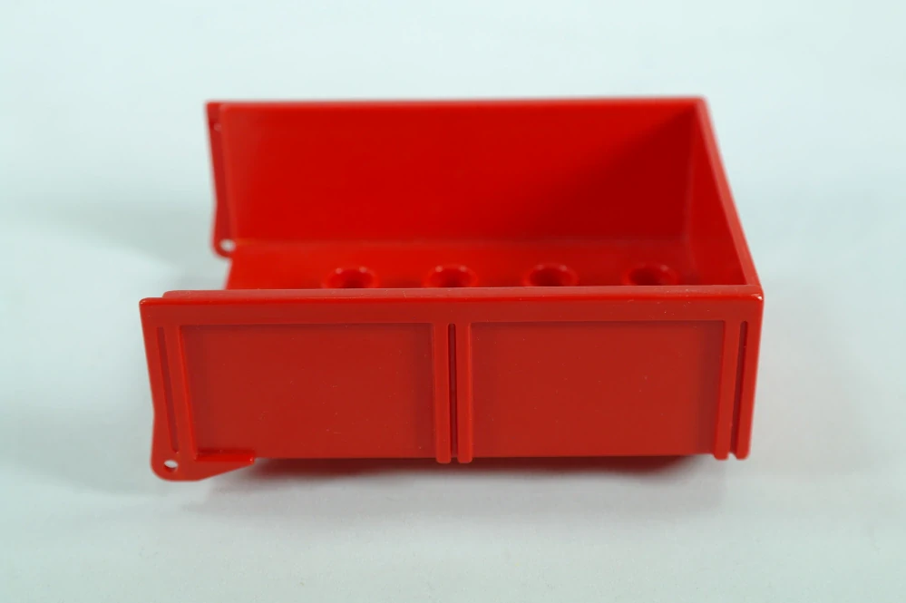 LEGO® DUPLO® korba vozu 2x4 bez zadního víka/bočnice - červená