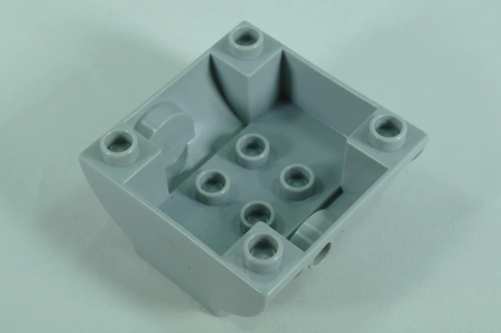 LEGO® DUPLO® kontejnerová nádrž, spodní část - světle modravě šedá