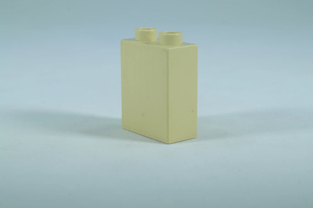 LEGO® DUPLO® kostka/cihla 1x2x2 červená 