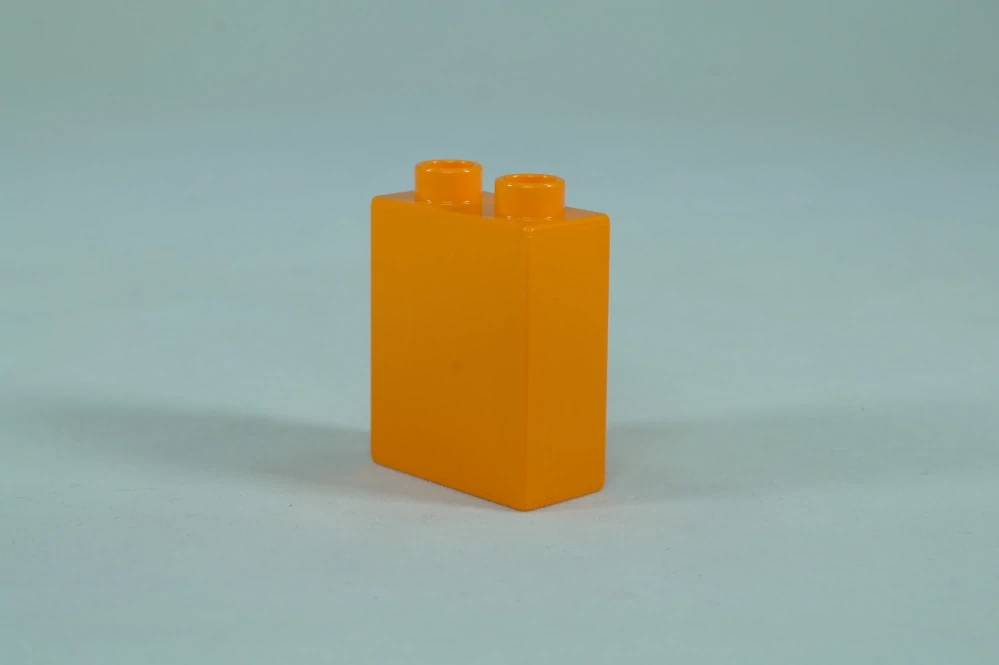 LEGO® DUPLO® kostka/cihla 1x2x2 oranžová