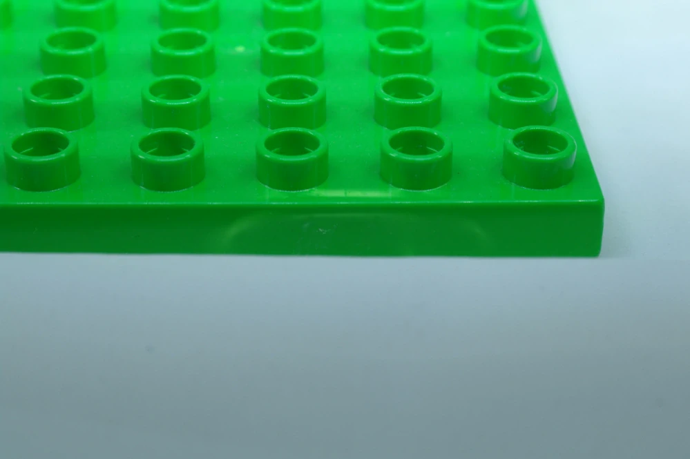 LEGO® DUPLO® deska 6x12 - jasně zelená POŠKOZENÁ