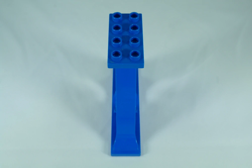 LEGO® DUPLO® podpora mostu, jeřábu. Nosník násypky - modrý