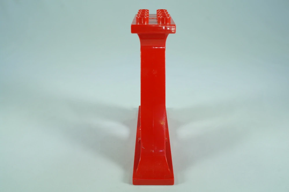 LEGO® DUPLO® podpora mostu, jeřábu. Nosník násypky - červený