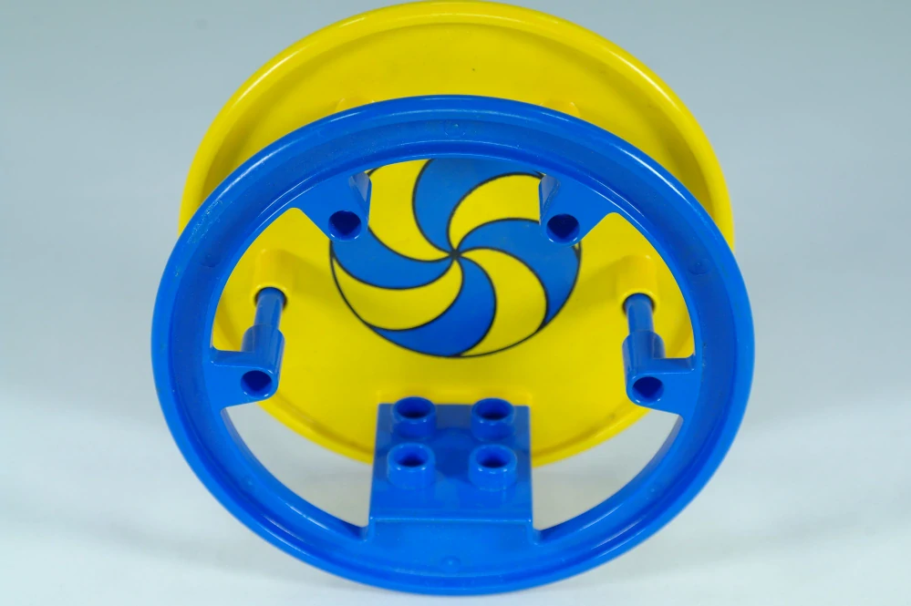 LEGO® DUPLO® cirkusové kolo s modrým spirálním vzorem