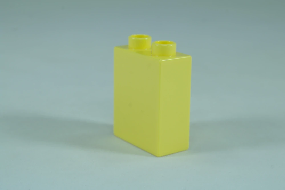 LEGO® DUPLO® kostka/cihla 1x2x2 jasně světle žlutá