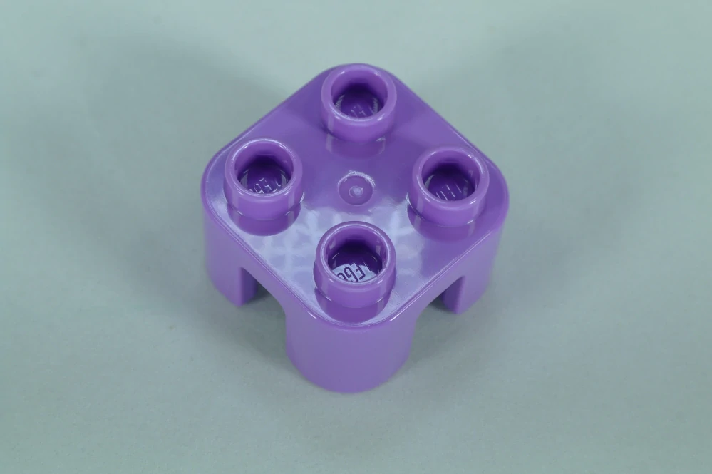 LEGO® DUPLO® stolička, středně levandulová