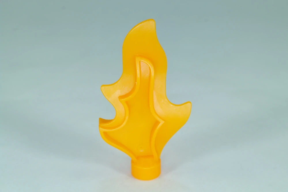 LEGO® DUPLO® Oheň / Plamen - světle oranžová
