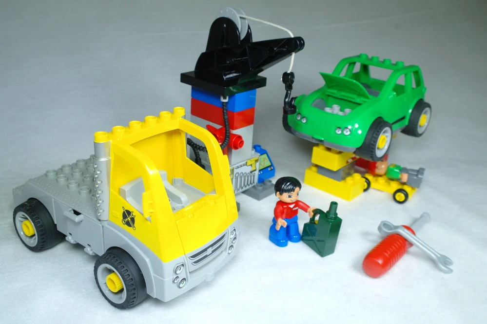 LEGO® DUPLO® 5641 Rušná autoopravna