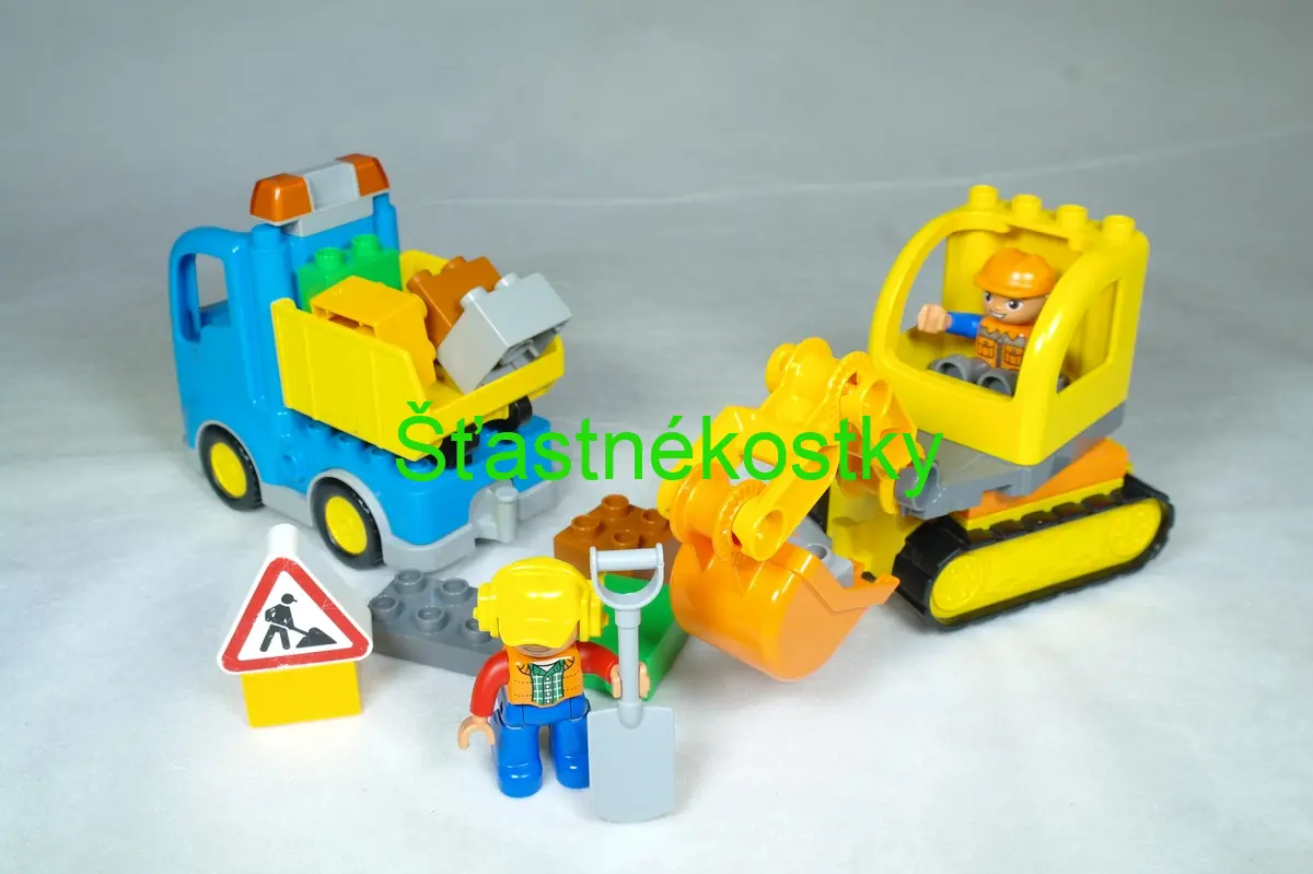 LEGO® DUPLO® 10812 Pásový bagr a náklaďák