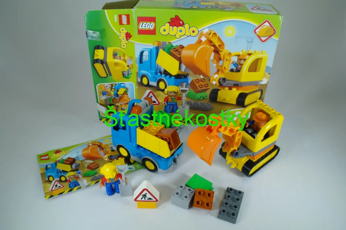 LEGO® DUPLO® 10812 Pásový bagr a náklaďák