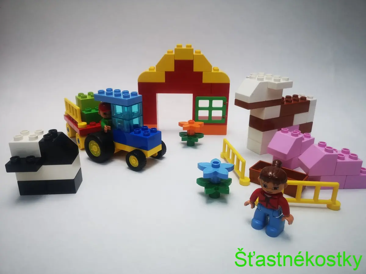 LEGO® DUPLO® 5488 box Velká stavba farmy - 102 ks