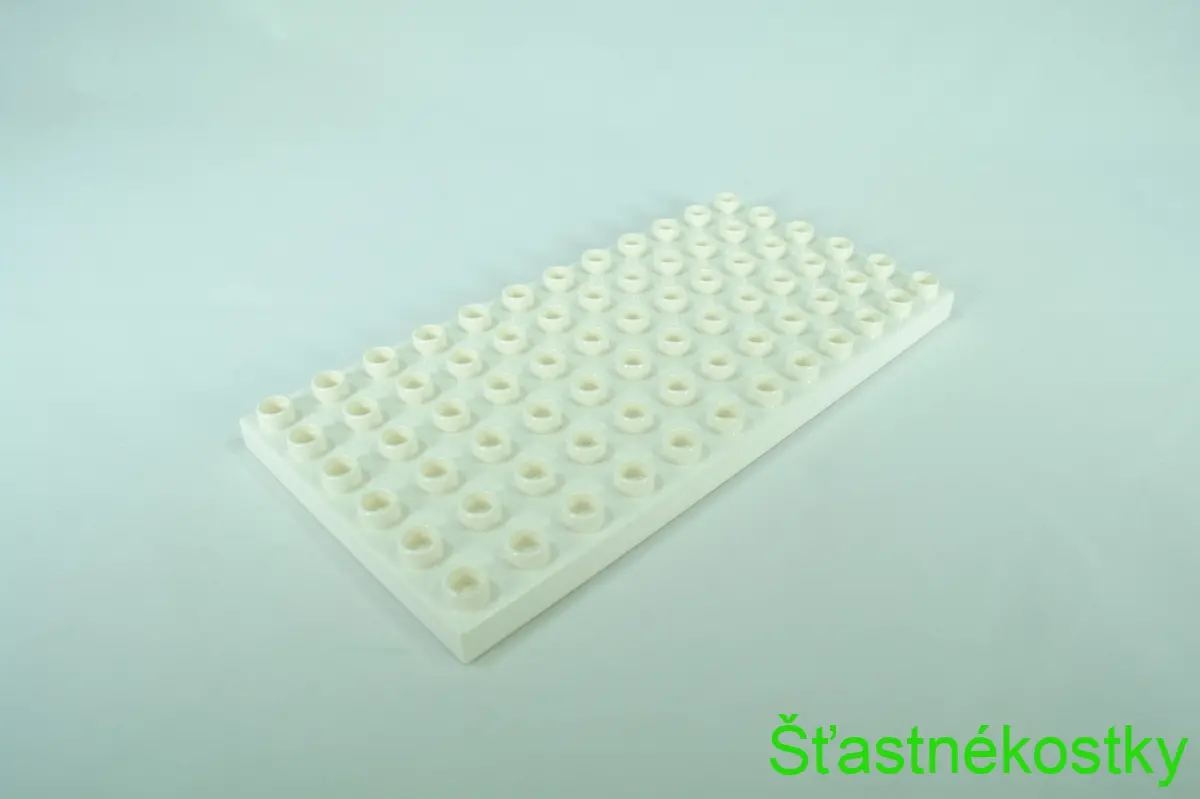 LEGO® DUPLO® deska 6x12 - bílá