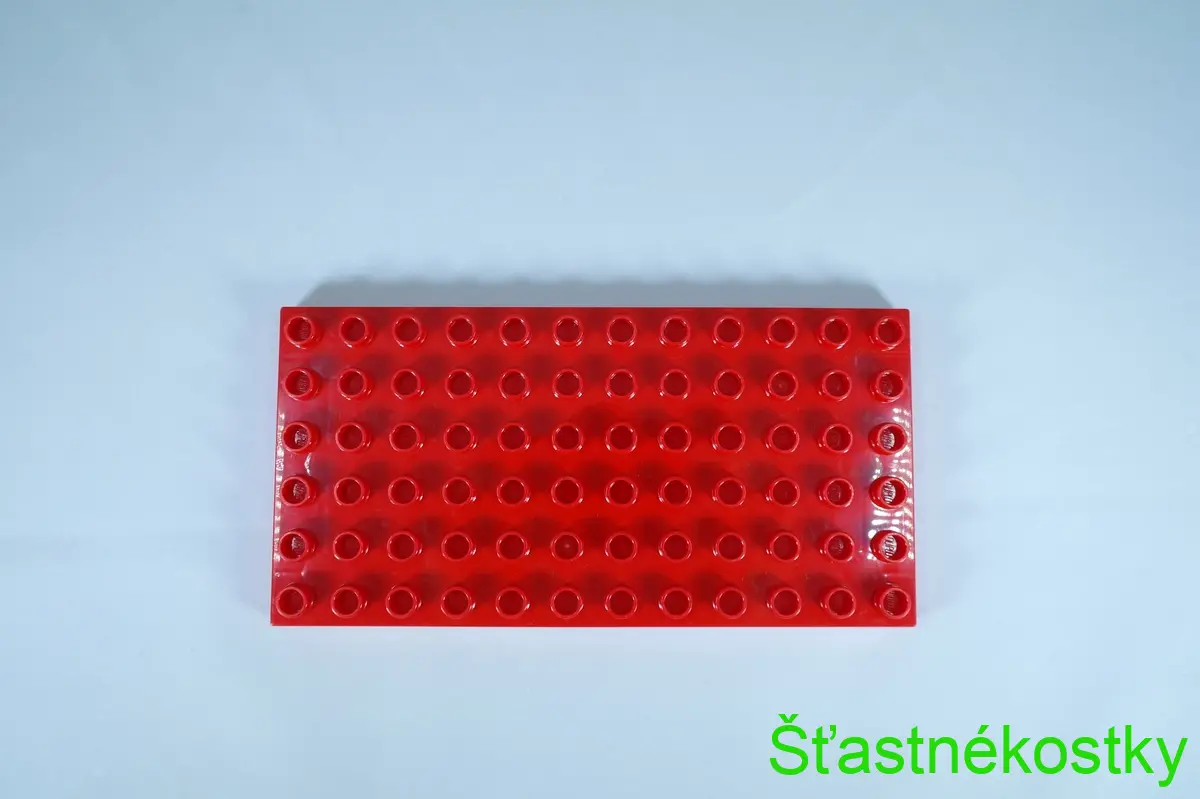 LEGO® DUPLO® deska 6x12 - červená