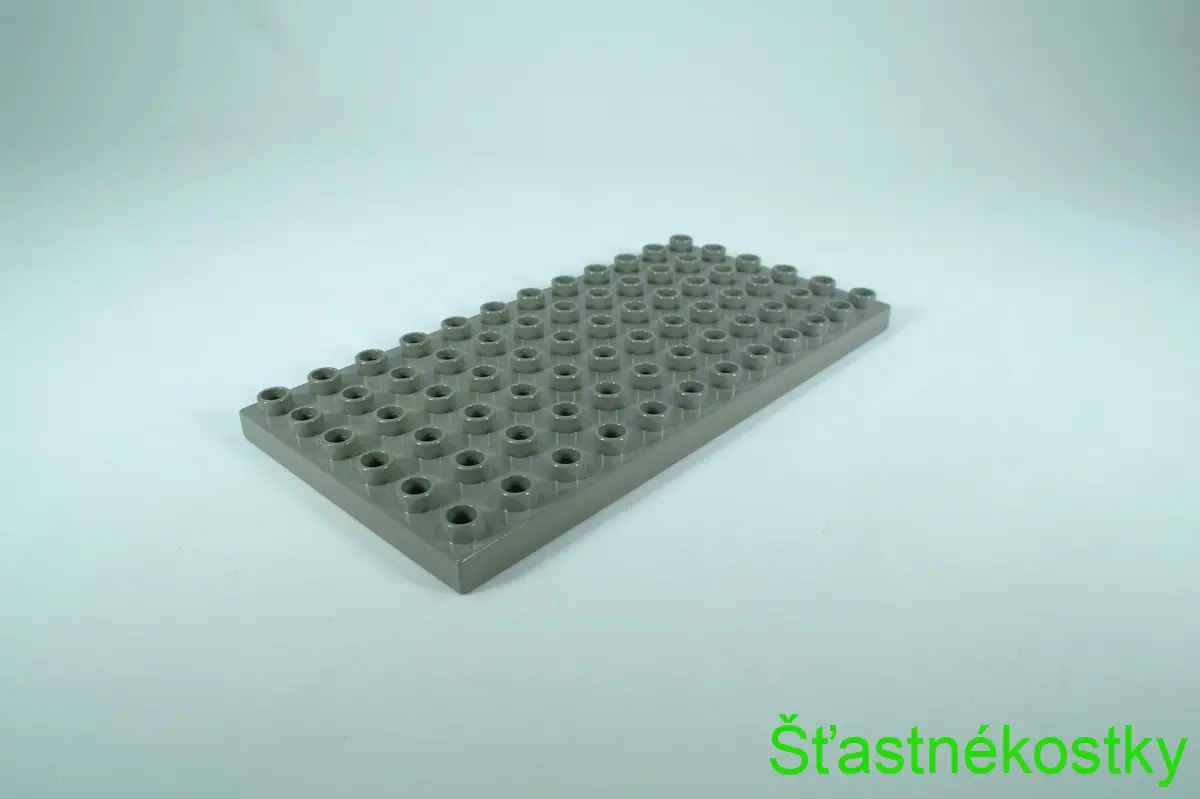 LEGO® DUPLO® deska 6x12 - tmavě šedá