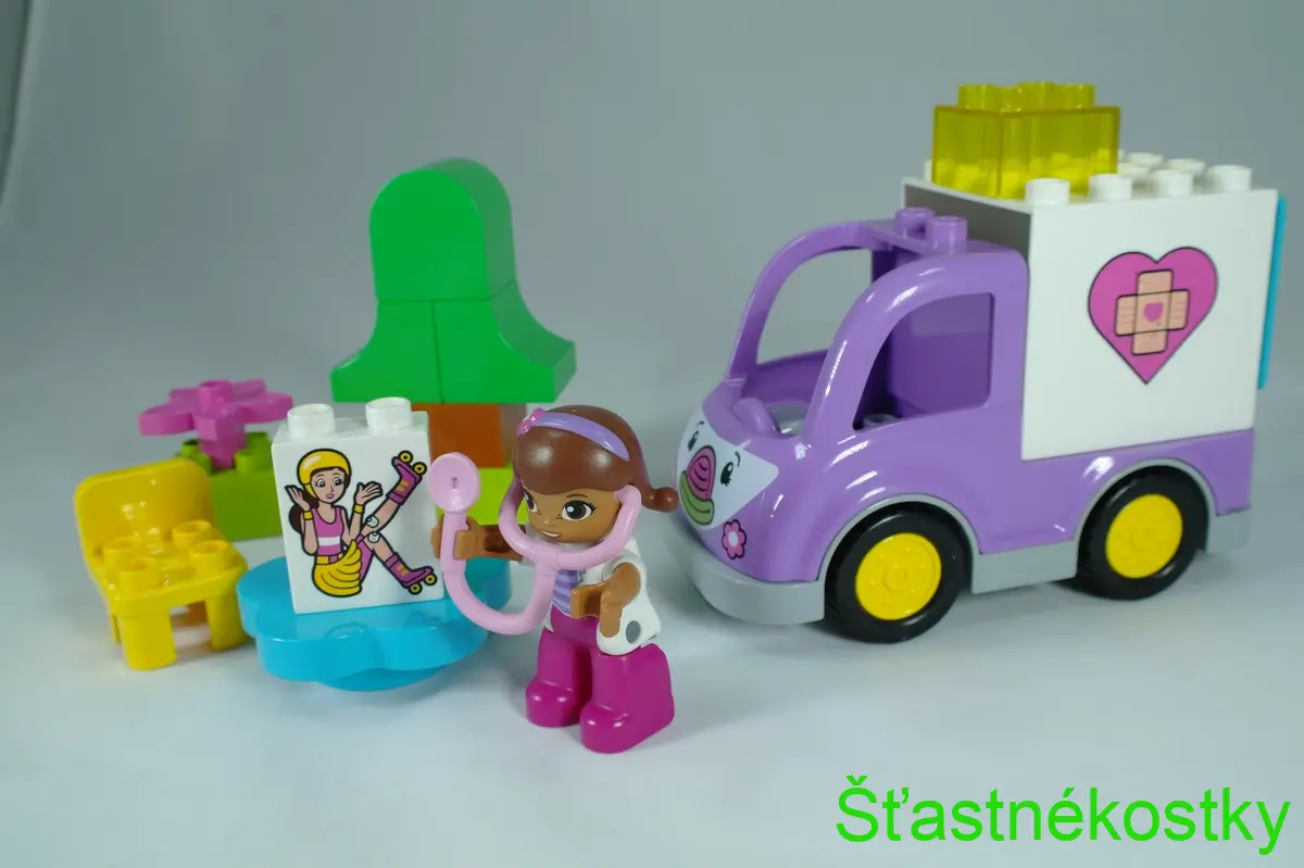 LEGO® DUPLO® 10605 Doktorka Plyšáková Sanitka Rosie