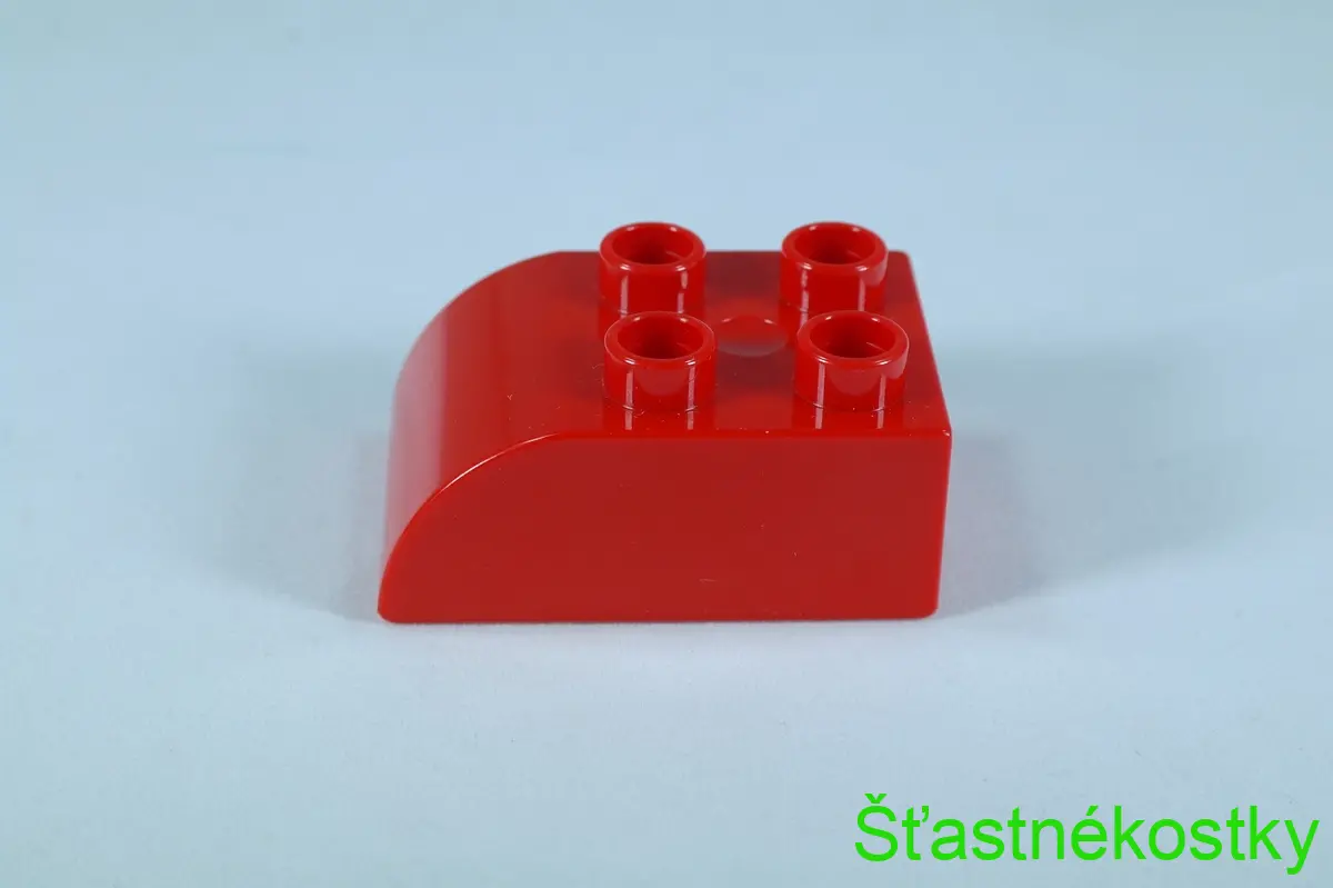 LEGO® DUPLO® cihla 2x3 se zakřivenou horní částí