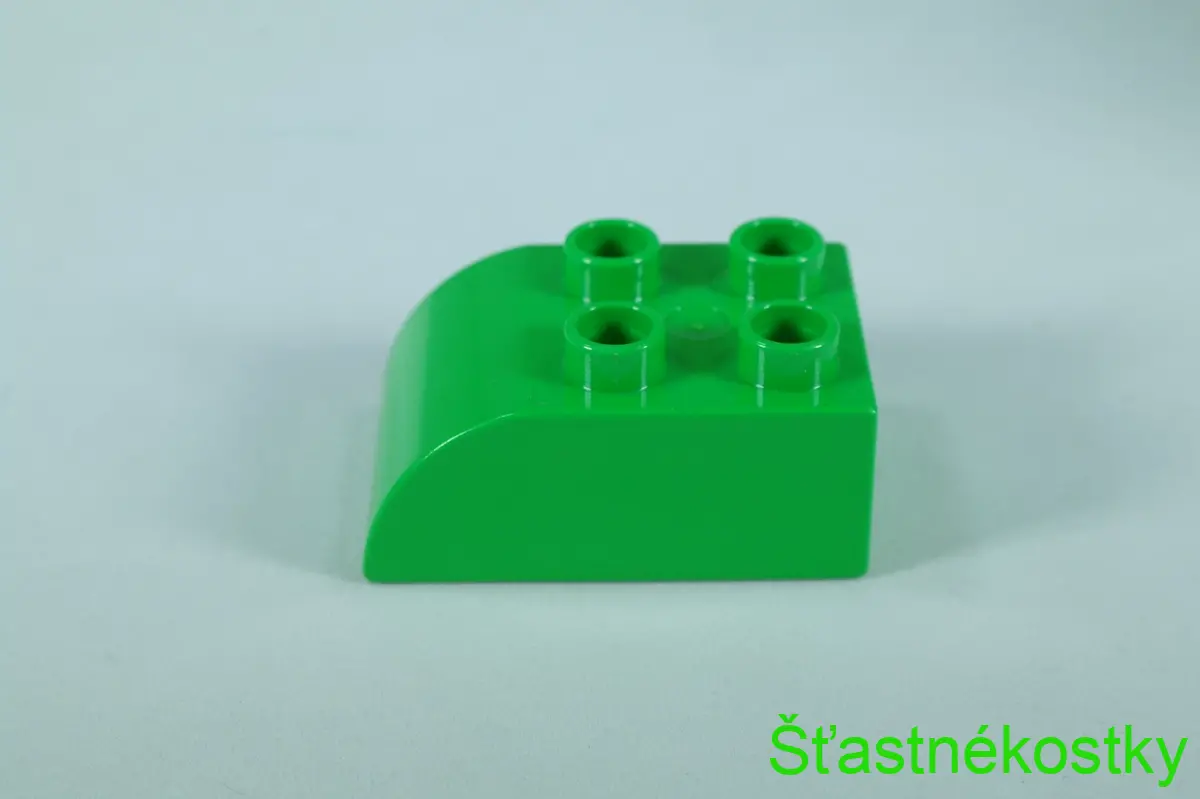 LEGO® DUPLO® cihla 2x3 se zakřivenou horní částí