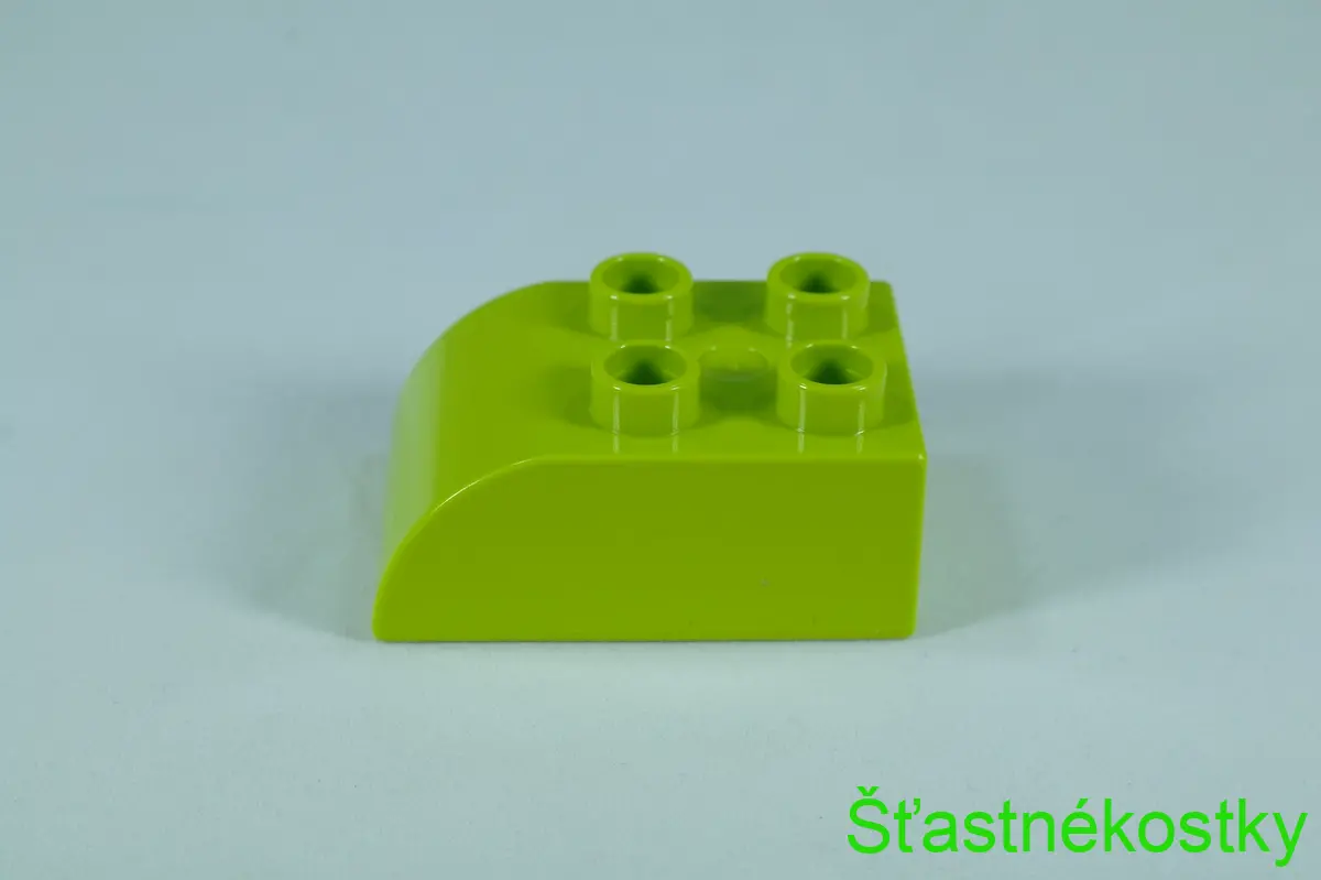 LEGO® DUPLO® cihla 2x3 se zakřivenou horní částí