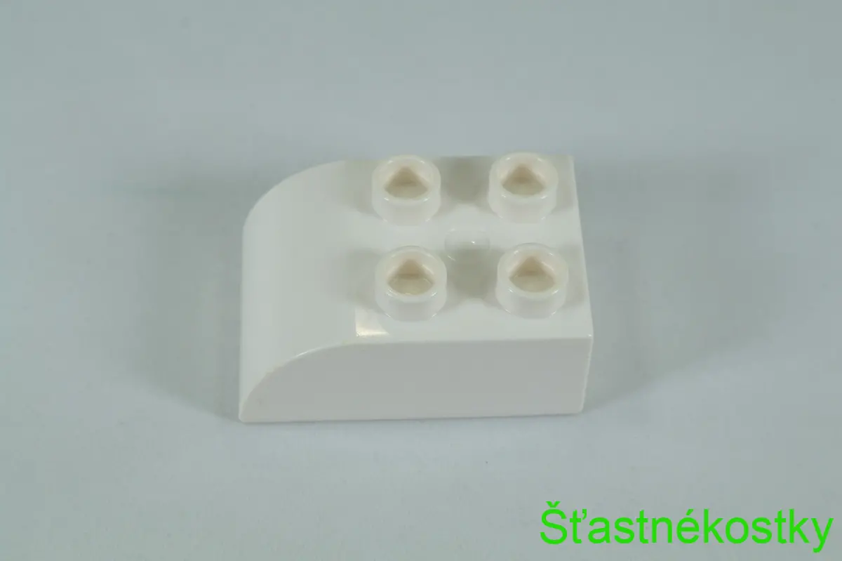 LEGO® DUPLO® cihla 2x3 se zakřivenou horní částí