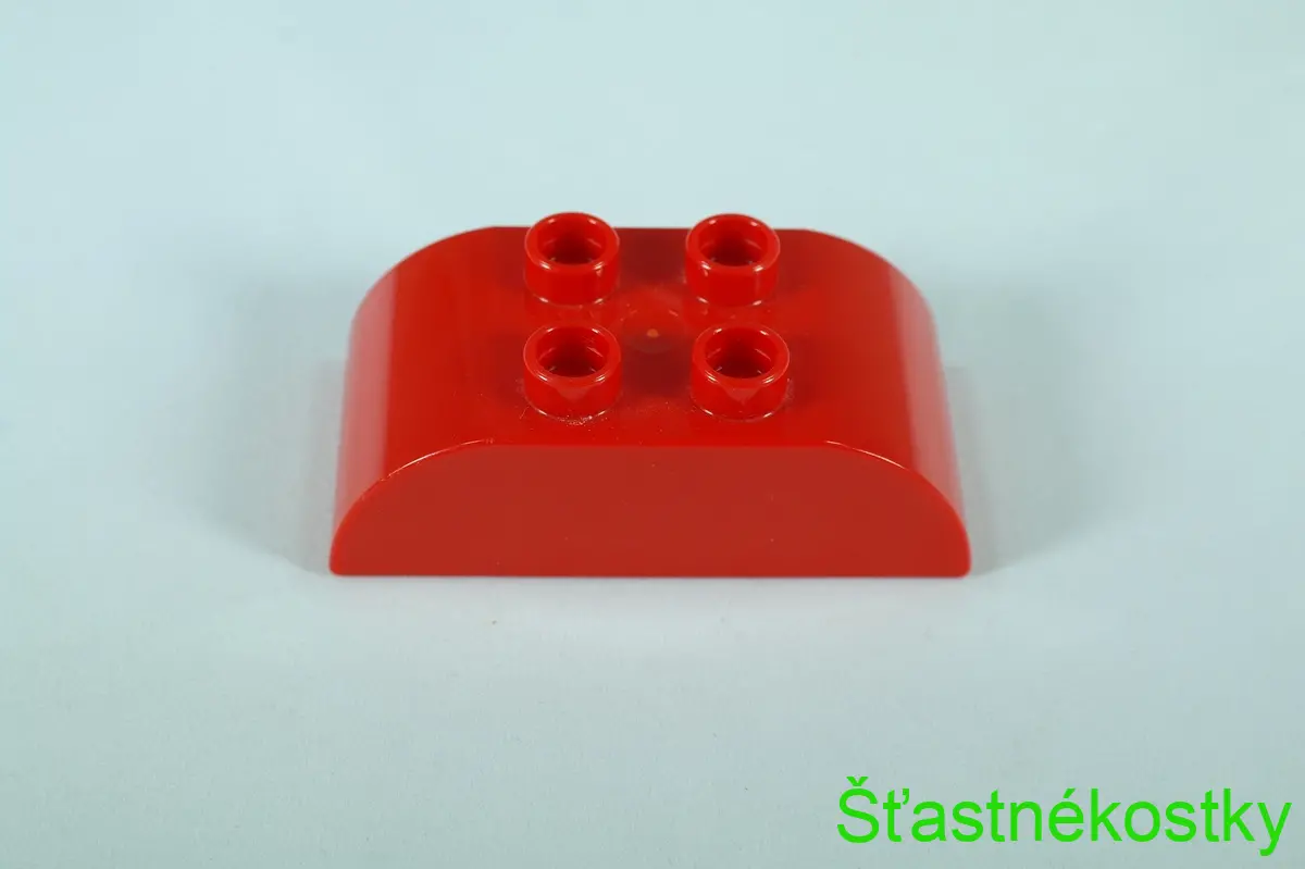 LEGO® DUPLO® cihla 2x4 sklon zakřivený dvojitý