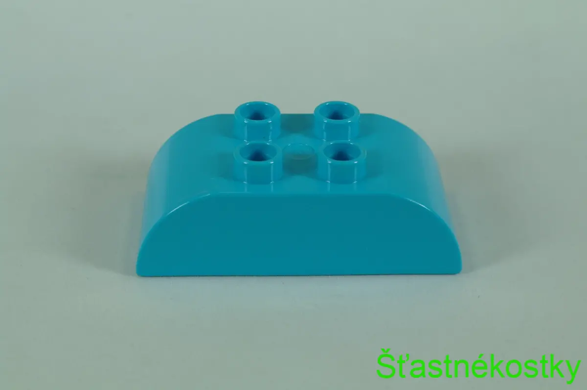 LEGO® DUPLO® cihla 2x4 sklon zakřivený dvojitý