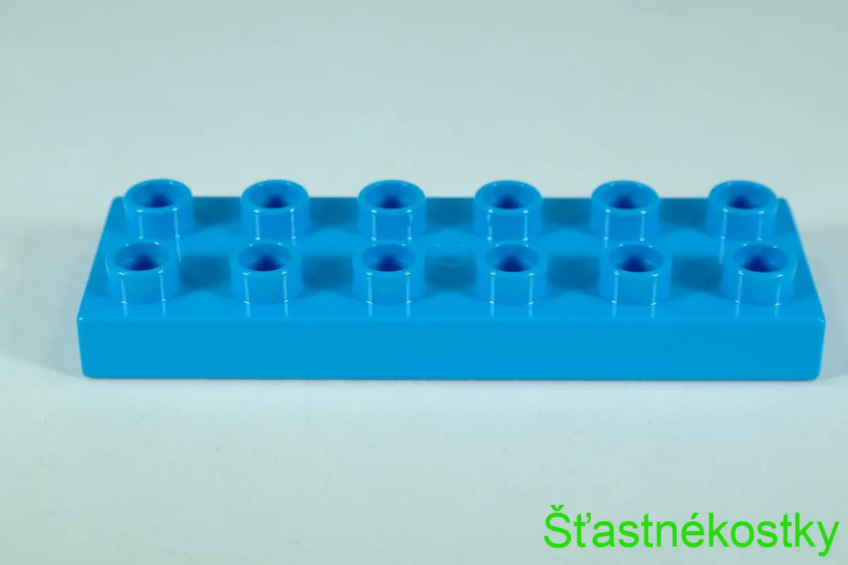 LEGO® DUPLO® kostka/deska 2x6 tenká