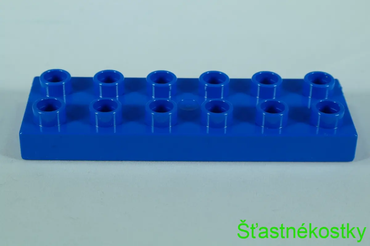 LEGO® DUPLO® kostka/deska 2x6 tenká