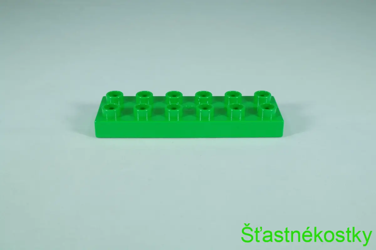 LEGO® DUPLO® kostka/deska 2x6 tenká