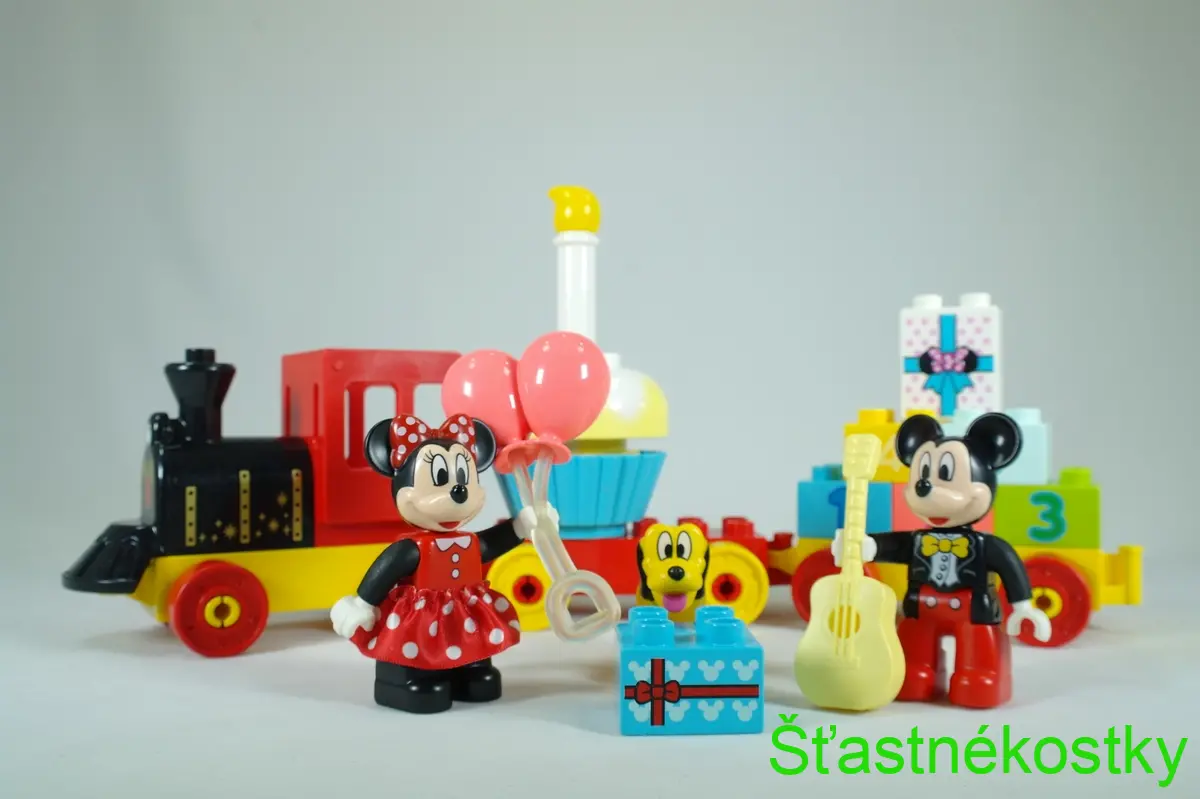 LEGO® DUPLO® 10941 Narozeninový vláček Mickeyho a Minnie